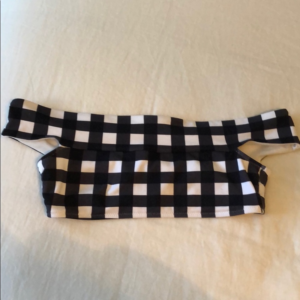 Oysho Bandeau Off The Shoulder Bikini Top